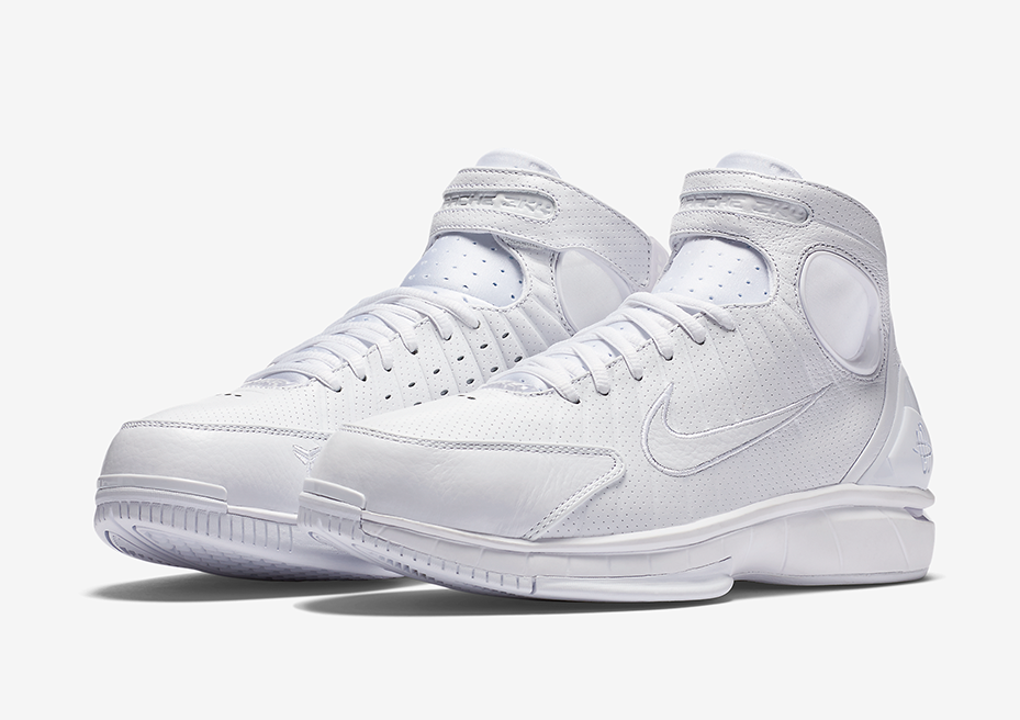 Nike Zoom Huarache 2K4 kobe FTB White